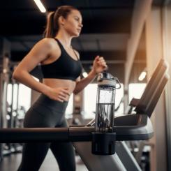 Бутылка для воды Line Art Rosario 700 мл сірий Фото 5