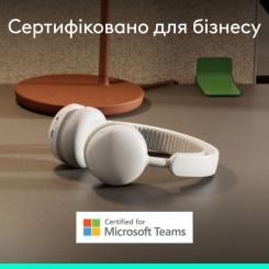 Наушники Logitech Zone Wireless 2 ES for Business Off-White Фото 6