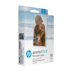 Фотобумага HP Zink 2x3" Sprocket, glossy, self-adhesive, 100sh Фото