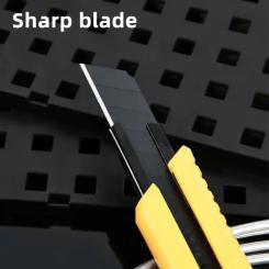 Нож канцелярский Deli 18 мм Фото 2