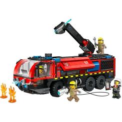 Конструктор LEGO City Пожежна вантажівка в аеропорту Фото 1