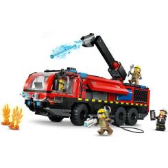Конструктор LEGO City Пожежна вантажівка в аеропорту Фото 7
