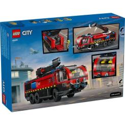 Конструктор LEGO City Пожежна вантажівка в аеропорту Фото 8