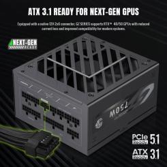 Блок питания Gamemax 750W Фото 10