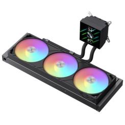 Система жидкостного охлаждения Gamemax GLACIER 360 LCD BK Фото 4