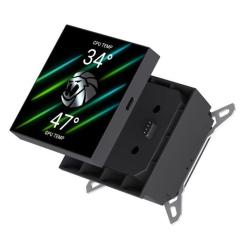Система жидкостного охлаждения Gamemax GLACIER 360 LCD BK Фото 8