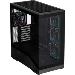 Корпус для ПК 1stPlayer GM7-BK-3FN7R-1FN7 Black Фото 3