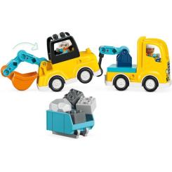 Конструктор LEGO DUPLO Town 3-в-1 Строительная техника Фото 7