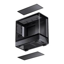 Корпус для ПК JONSBO D200 Black Фото 10