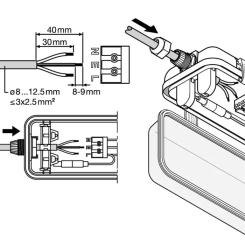 Светильник LEDVANCE DP HOUSING 1200 P 2XLAMP IP65 Фото 4