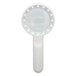 Лупа Voltronic с подсветкой YT6516C, диаметр 65мм, Х6, 16Led Фото 3