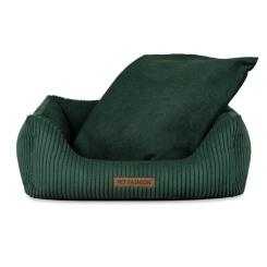 Лежак для животных Pet Fashion DEVID 62х50х19 см изумрудный Фото 4