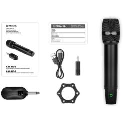 Микрофон REAL-EL KM-830 Black Фото 7