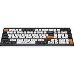 Клавиатура OfficePro SK985BO Bluetooth/Wireless UA Black/White Фото 1