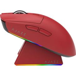 Мышка Ajazz AJ139 V2 MC Wireless/Bluetooth/USB Red Фото
