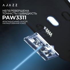 Мышка Ajazz AJ139 V2 MC Wireless/Bluetooth/USB Red Фото 7