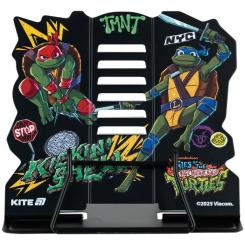 Подставка для книг Kite Ninja Turtles, металева Фото 1