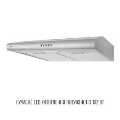 Вытяжка кухонная Perfelli CLIO 6 DM INOX Фото 3