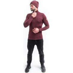 Шапка Sensor Merino Extreme 25200096 сиваво-бордова Фото 2