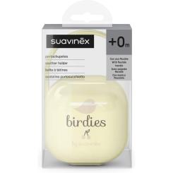 Контейнер для пустышек Suavinex Birdies, світло-жовтий Фото 2