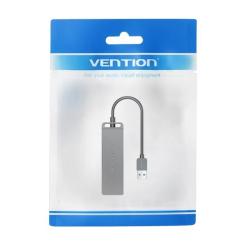 Концентратор Vention USB 3.0 to 4xUSB 3.0 black Фото 2