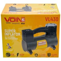Автомобильный компрессор VOIN VL-430 150psi/14A/40л Фото 9