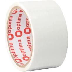 Скотч Optima 48 мм х 30 м, белый Фото