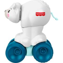 Развивающая игрушка Fisher-Price Полярный мишка Ползи за мной Фото 1