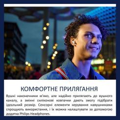 Наушники Philips TAT2000WT/00 Wireless White Фото 3