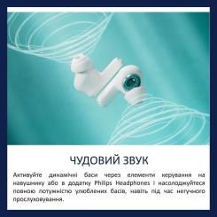 Наушники Philips TAT2000WT/00 Wireless White Фото 7