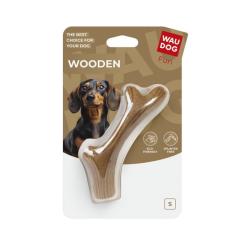 Игрушка для собак WAUDOG Fun Wooden Рог жевательный S Фото 1