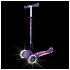 Самокат Globber серії Elite Lights фіолетово-рожевий Колеса з підс Фото 11