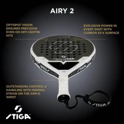 Ракетка для падел тенниса Stiga Racket AIRY 2 (2204-1311-01) Фото 5