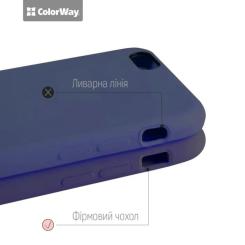 Чехол для мобильного телефона ColorWay Liquid Silicone Xiaomi Redmi Note 15 Pro Blue Фото 1