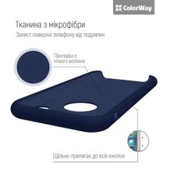 Чехол для мобильного телефона ColorWay Liquid Silicone Xiaomi Redmi Note 15 Pro Blue Фото 2