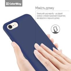 Чехол для мобильного телефона ColorWay Liquid Silicone Xiaomi Redmi Note 15 Pro Blue Фото 6