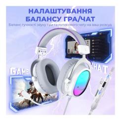 Наушники Fifine H16 7.1 RGB White Фото 6