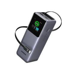 Батарея универсальная Ugreen 20000mAh 165W with Retractable Cable Фото 1
