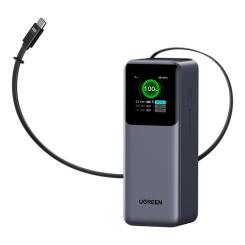 Батарея универсальная Ugreen 20000mAh 165W with Retractable Cable Фото 3