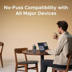 Батарея универсальная Ugreen 20000mAh 165W with Retractable Cable Фото 7