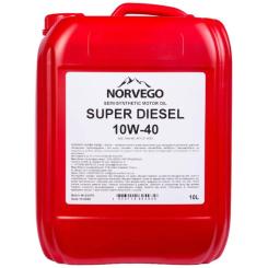 Моторное масло NORVEGO SUPER DIESEL 10W40 10л Фото