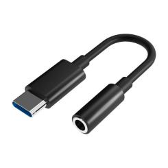 Переходник Defender USB-C M to 3.5mm F 0.1m black Фото