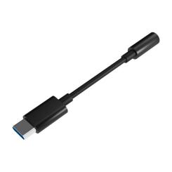 Переходник Defender USB-C M to 3.5mm F 0.1m black Фото 1