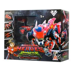 Трансформер Dinoster Мега Дино-Страйк Раптор Фото 2
