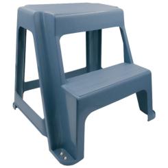 Табурет Irak Plastik со ступенькой Step цвет антрацитовый Фото