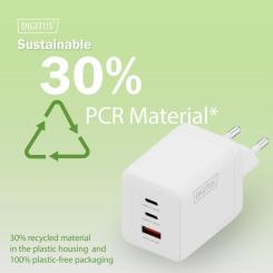 Зарядное устройство Digitus 2xUSB-C + 1xUSB-A GaN 100W Фото 11