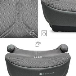 Автокресло Kinderkraft i-Boost 2 Pro бустер Gray (KCIBOO02GRYPR00) Фото 2