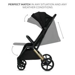 Коляска Kinderkraft Loom Black (KSLOOM00BLK00BS) Фото 6