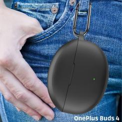 Чехол для наушников BeCover для OnePlus Buds 4 Black Фото 4