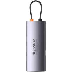 Концентратор Baseus USB-C 4-in-1 4xUSB 3.0 gray Фото 3